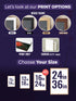 Playful Heart Baby Birth Stats Poster – Personalized Collage Print